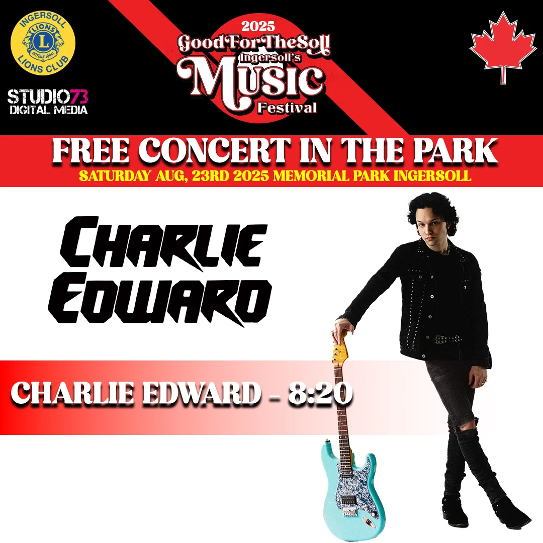 Charlie Edward performing live at Good For The Soll 2025