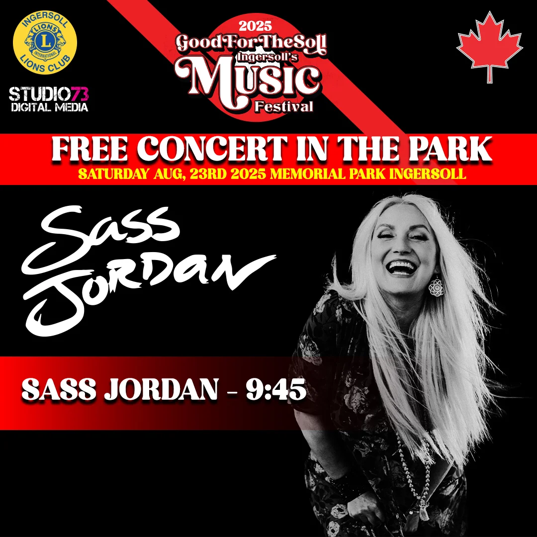 Sass Jordan performing live at Good For The Soll 2025